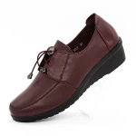 Frauenschuhe jeden Tag 5007 Kirsche Gebildet