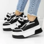 Sportschuhe auf der 3WL170 -Plattform schwarz | Mei