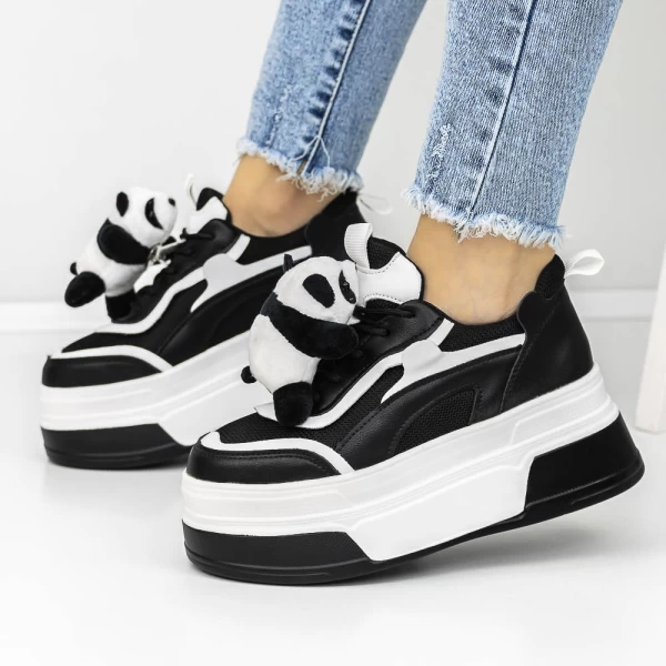 Sportschuhe auf der 3WL170 -Plattform schwarz | Mei