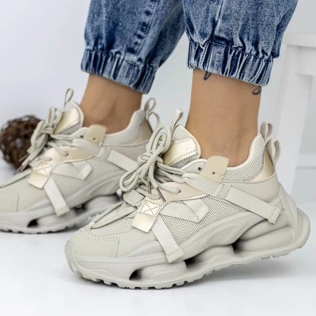 Frauen -Sneaker 3WL103 Grau Mei