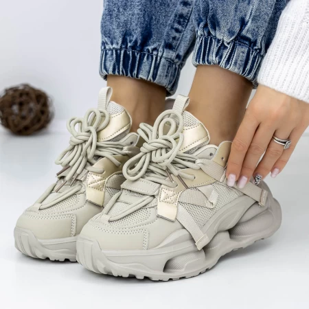 Frauen -Sneaker 3WL103 Grau Mei