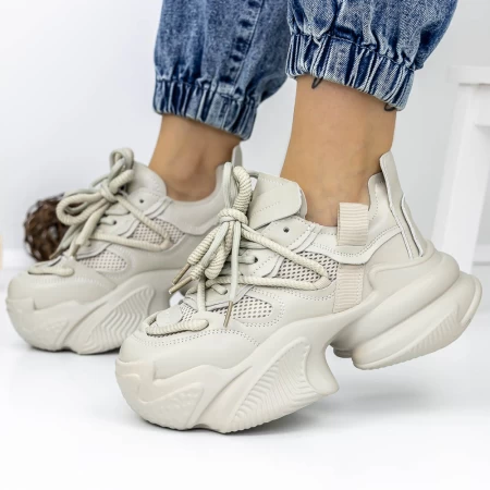 Frauen -Sneaker 3WL155 Grau Mei