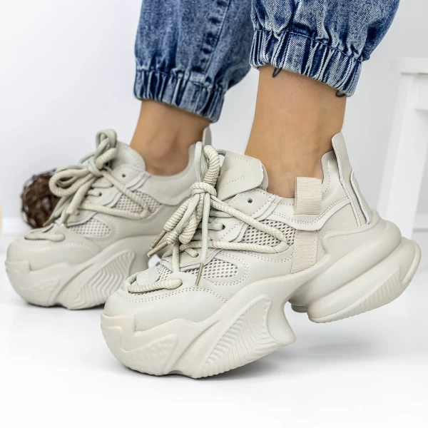 Frauen -Sneaker 3WL155 Grau Mei