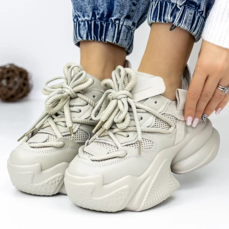 Frauen -Sneaker 3WL155 Grau Mei