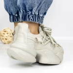 Frauen -Sneaker 3WL155 Grau Mei