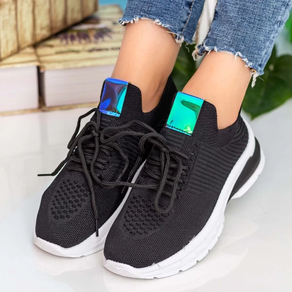 Frauen Sportschuhe 23-15 Schwarz | Se7en