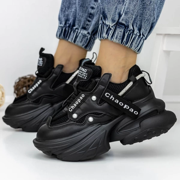 Sportschuhe auf der 3WL102 -Plattform schwarz | Mei