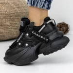 Sportschuhe auf der 3WL102 -Plattform schwarz | Mei