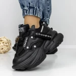 Sportschuhe auf der 3WL102 -Plattform schwarz | Mei