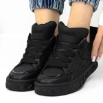 Frauen -Sneaker 3WL105 Schwarz Mei