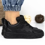 Frauen -Sneaker 3WL105 Schwarz Mei