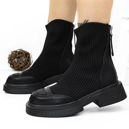 Frauenstiefel im Frühling-Autumn 3WL153 Black | Mei