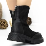 Frauenstiefel im Frühling-Autumn 3WL153 Black | Mei
