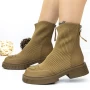 Frauenstiefel im Frühjahr im Frühjahr 3WL153 Brown | Mei