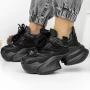 Frauen -Sneaker 3WL155 Black | Mei