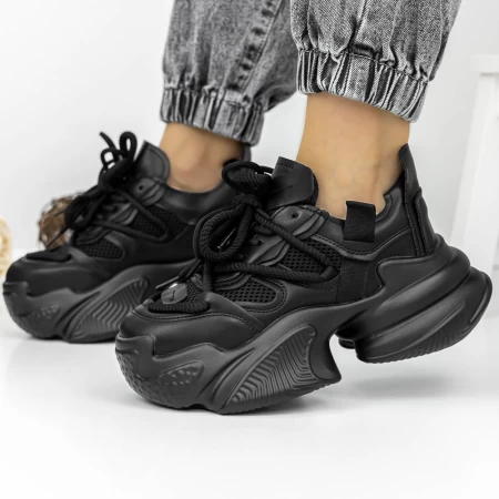 Frauen -Sneaker 3WL155 Black | Mei