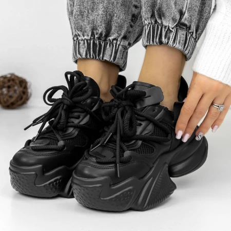 Frauen -Sneaker 3WL155 Black | Mei
