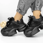 Frauen -Sneaker 3WL155 Black | Mei