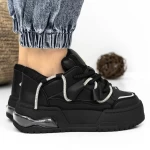 Frauen -Sneaker 3WL159 Black | Mei