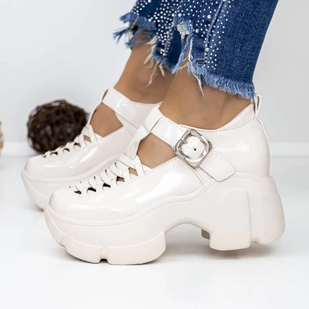 3WL88 Beige Schuhe Mei