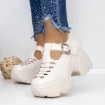 3WL88 Beige Schuhe Mei