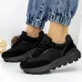 Frauen -Sneaker 3WL157 Black | Mei