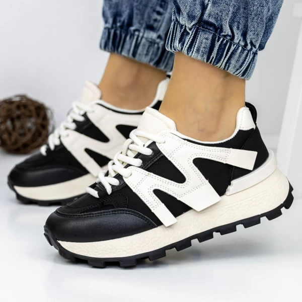 Frauen -Sneaker 3WL158 Black | Mei