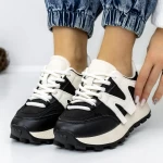 Frauen -Sneaker 3WL158 Black | Mei