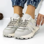 Frauen -Sneaker 3WL158 Grau Mei