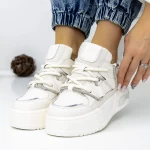 Frauen -Sneaker 3WL159 Weiß Mei