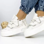 Frauen -Sneaker 3WL159 Weiß Mei