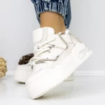 Frauen -Sneaker 3WL159 Weiß Mei