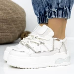 Frauen -Sneaker 3WL159 Weiß Mei