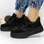 Frauen -Sneaker 3WL160 Schwarz Mei