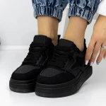 Frauen -Sneaker 3WL160 Schwarz Mei