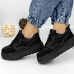 Frauen -Sneaker 3WL160 Schwarz Mei