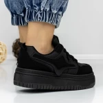 Frauen -Sneaker 3WL160 Schwarz Mei