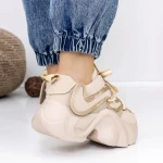 Frauen -Sneaker 3WL82 Khaki | Mei