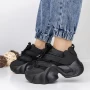 Frauen -Sneaker 3WL82 Schwarz Mei