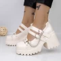 Frauenschuhe jeden Tag 3WL97 Beige | Mei