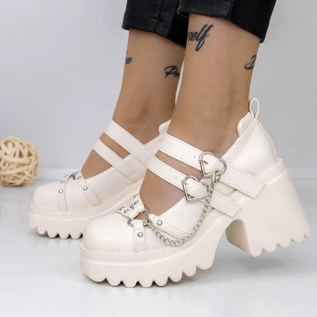 Frauenschuhe jeden Tag 3WL97 Beige | Mei