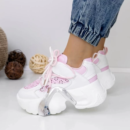 Frauen -Sneaker 3WL117 Pink Mei