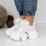 Frauen -Sneaker 3WL117 Weiß Mei