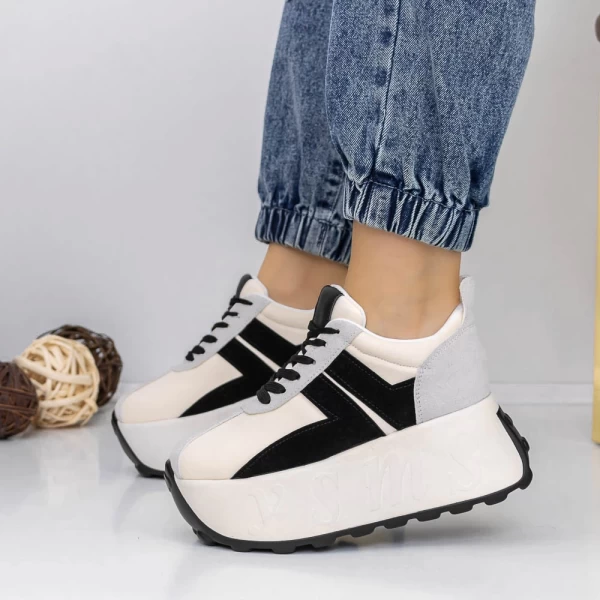 Sportschuhe auf der 3WL121 -weißen Plattform Mei