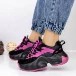Frauen -Sneaker 3WL135 Schwarz Mei