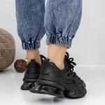 Frauen -Sneaker 3WL137 Schwarz Mei