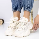 Frauen -Sneaker 3WL137 Beige Mei