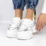 Frauen -Sneaker 3WL138 Weiß Mei