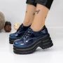 Frauenschuhe jeden Tag 3WL168 Blau Mei