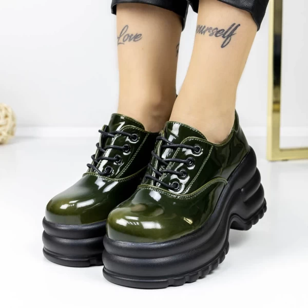 Frauenschuhe jeden Tag 3WL168 Green | Mei